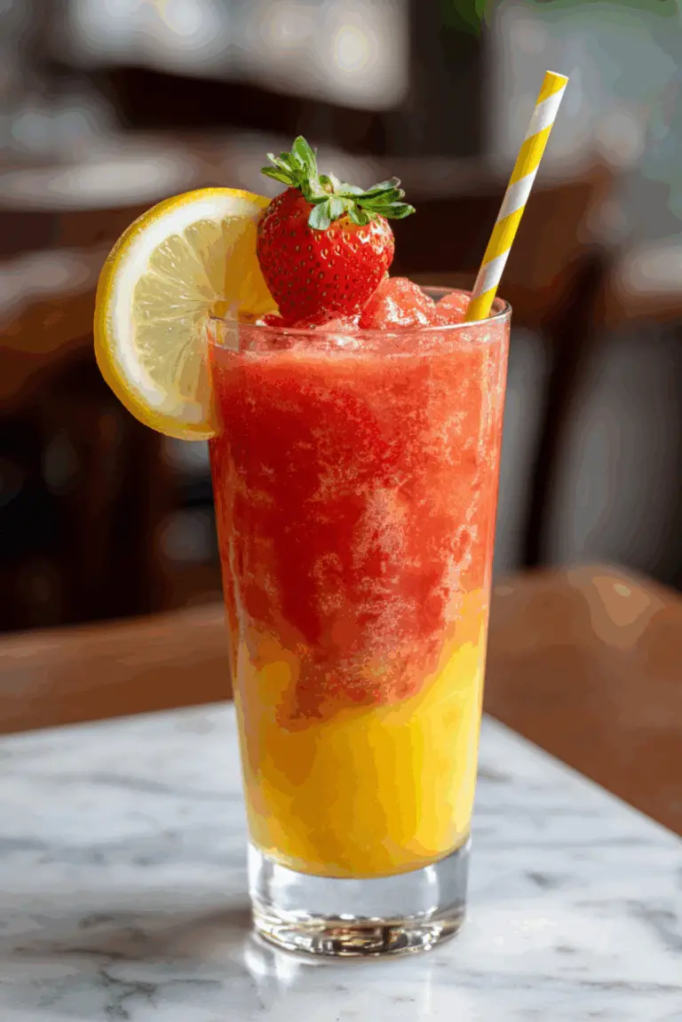 Strawberry Mango Lemonade