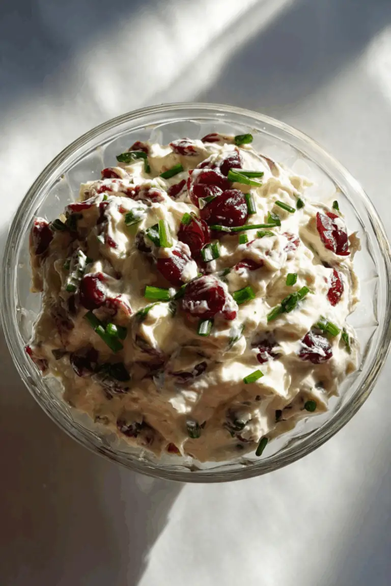 Cranberry Jalapeño Cream Cheese Dip