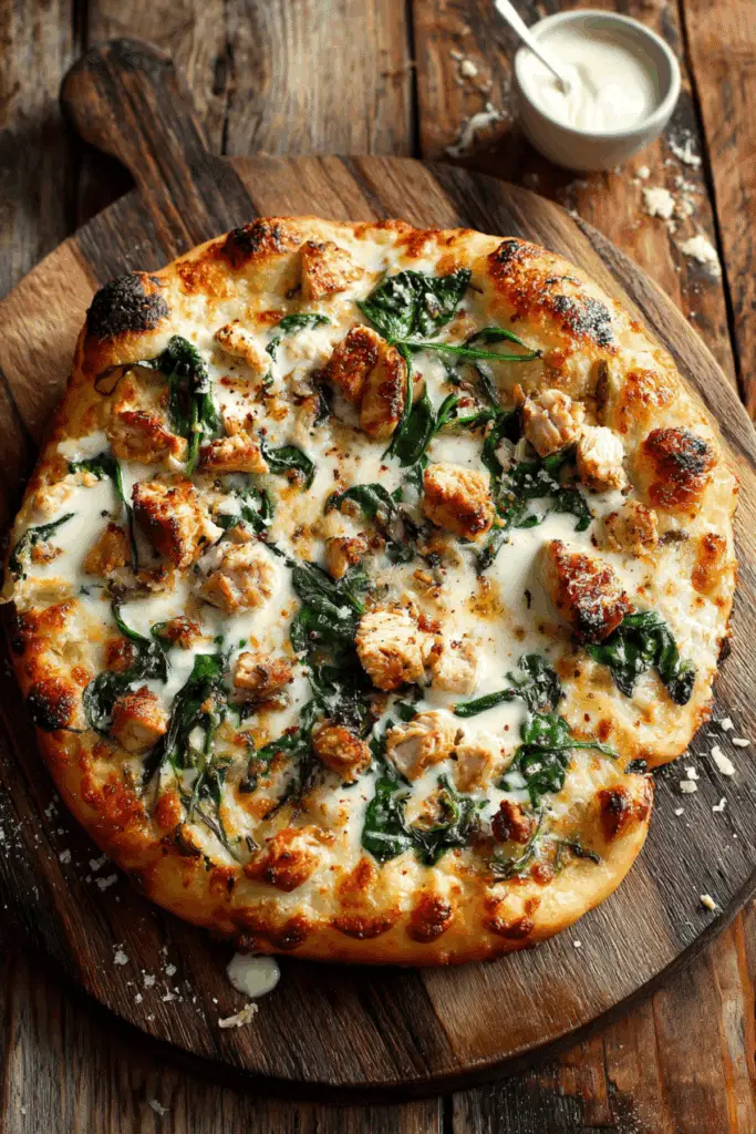 Chicken Ranch Pizza