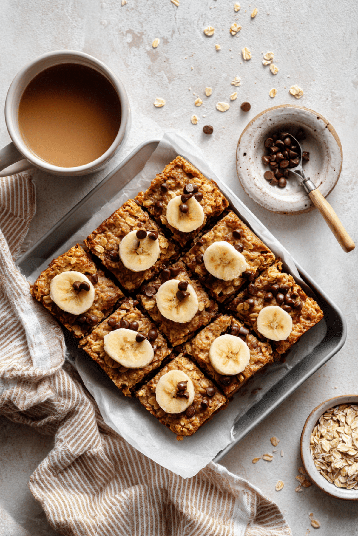 Banana Bread Baked Oats