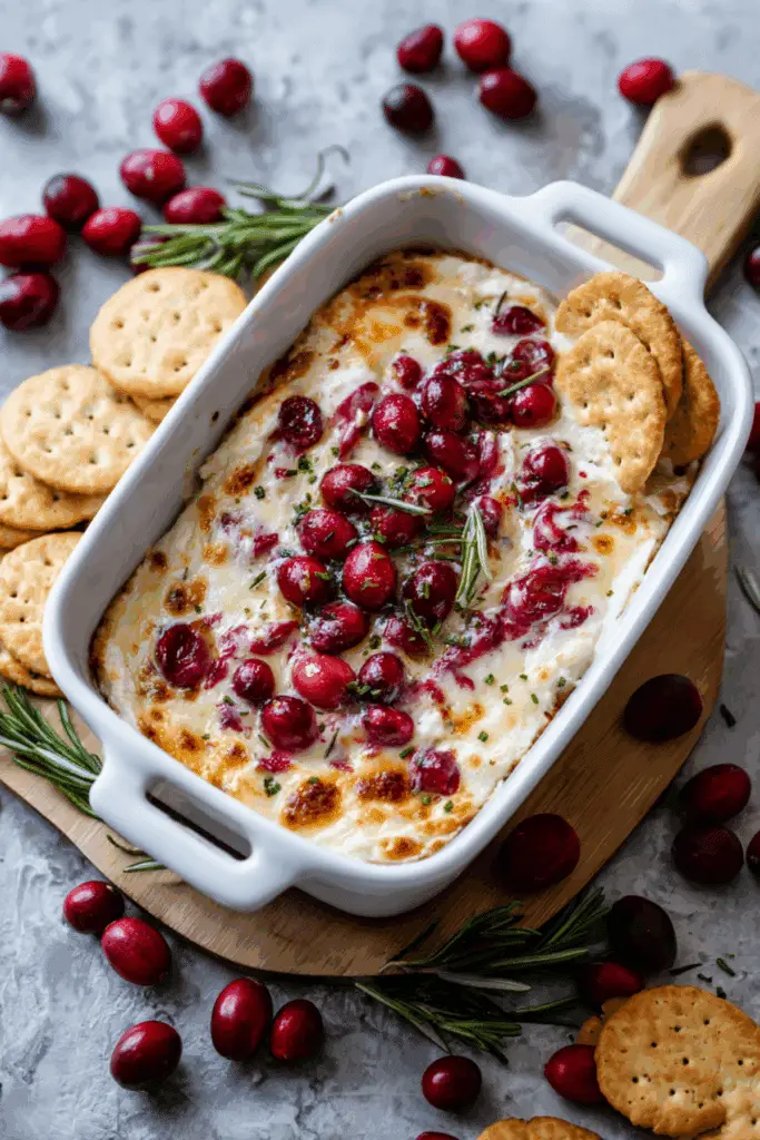 Classic Cranberry Cream Cheese Dip