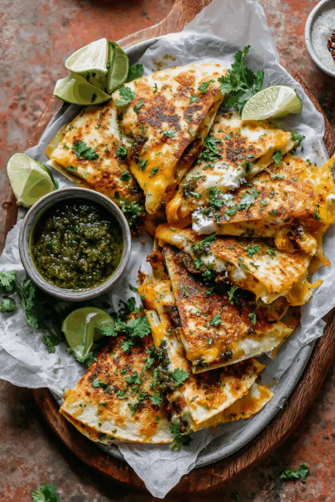 Paneer Tikka Quesadilla