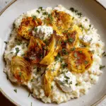 Leek & Burrata Risotto