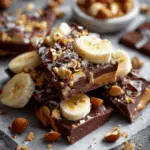Snickers Banana Bark