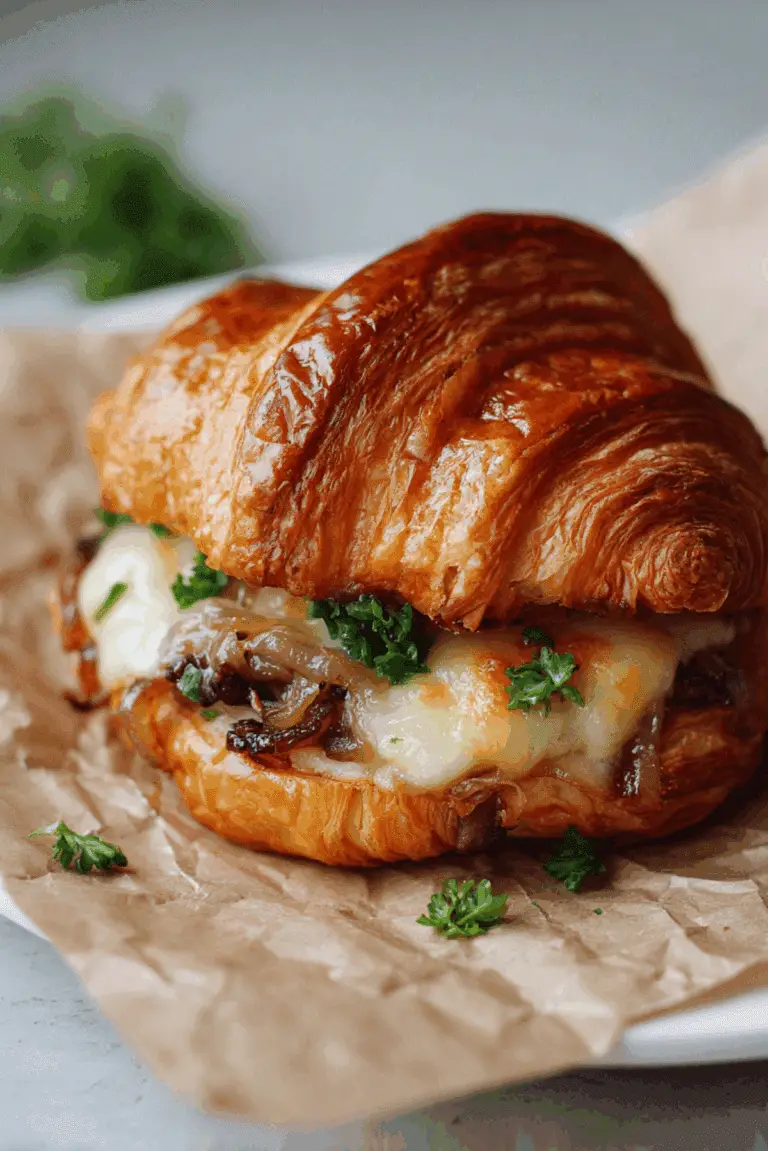 Croissant Smash Burgers