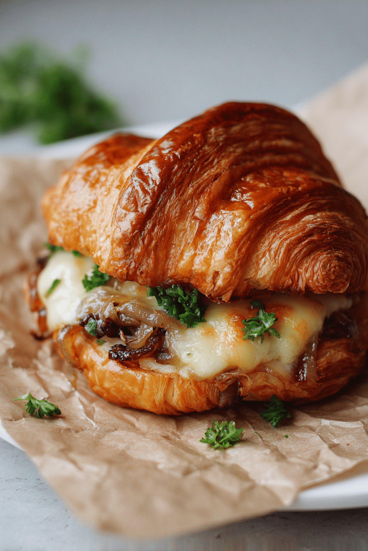 Croissant Smash Burgers