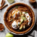 Apple Butter Pie With Biscoff Cookie Crust