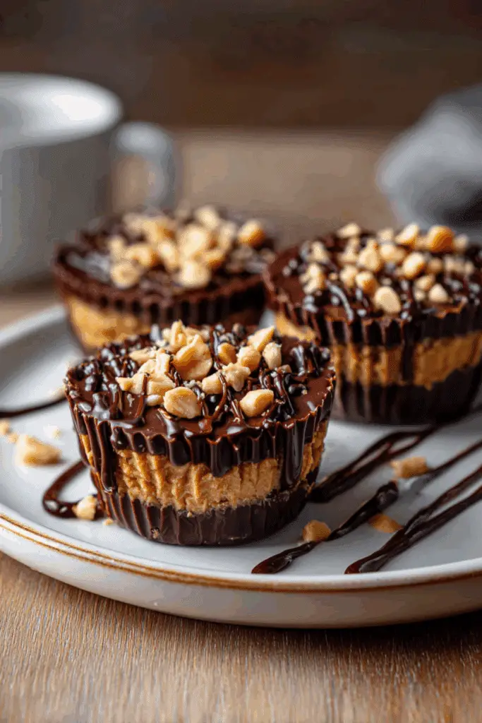 No-Bake Peanut Butter Oat Cups