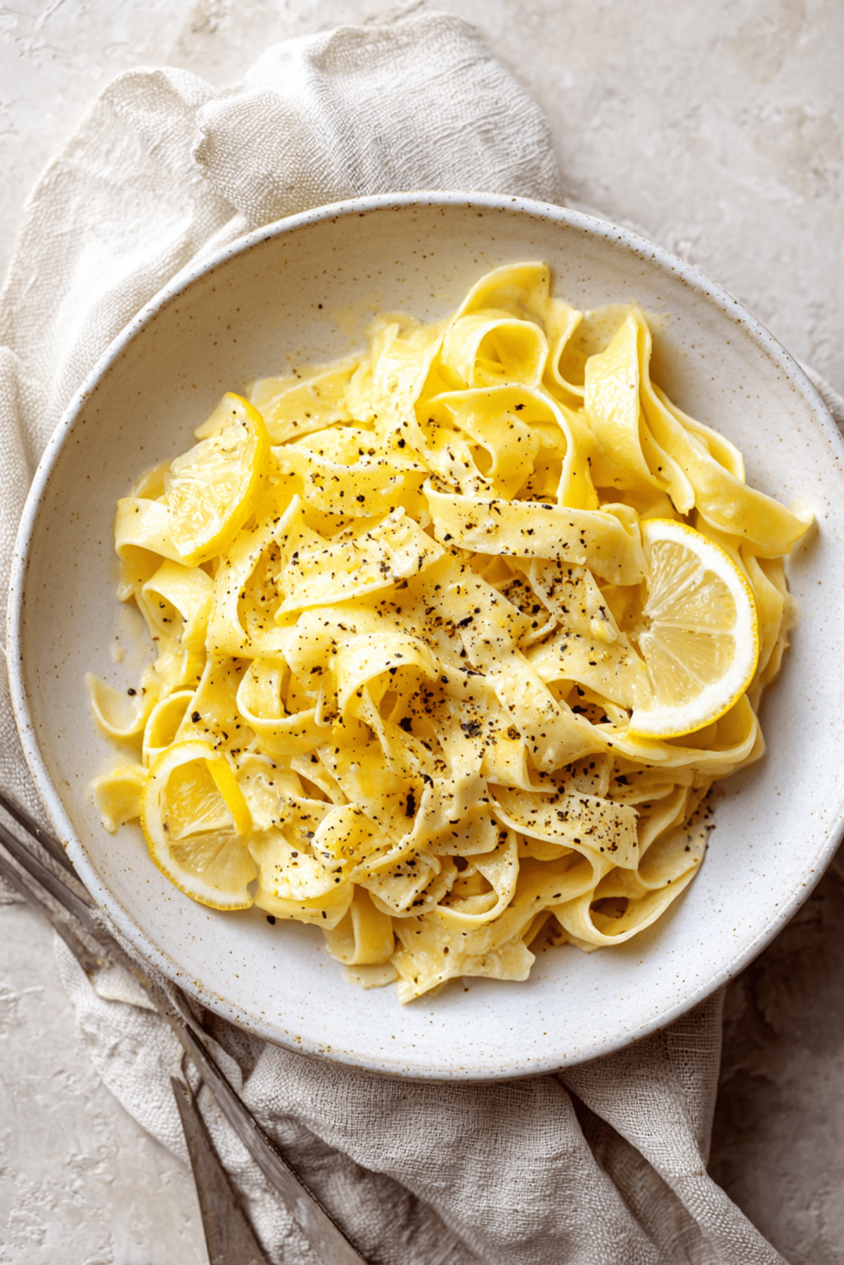 Lemon & Butter Tagliatelle