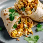 Cauliflower Tofu Burritos