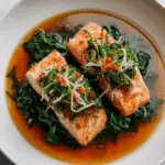 Easy Steamed Ginger Salmon