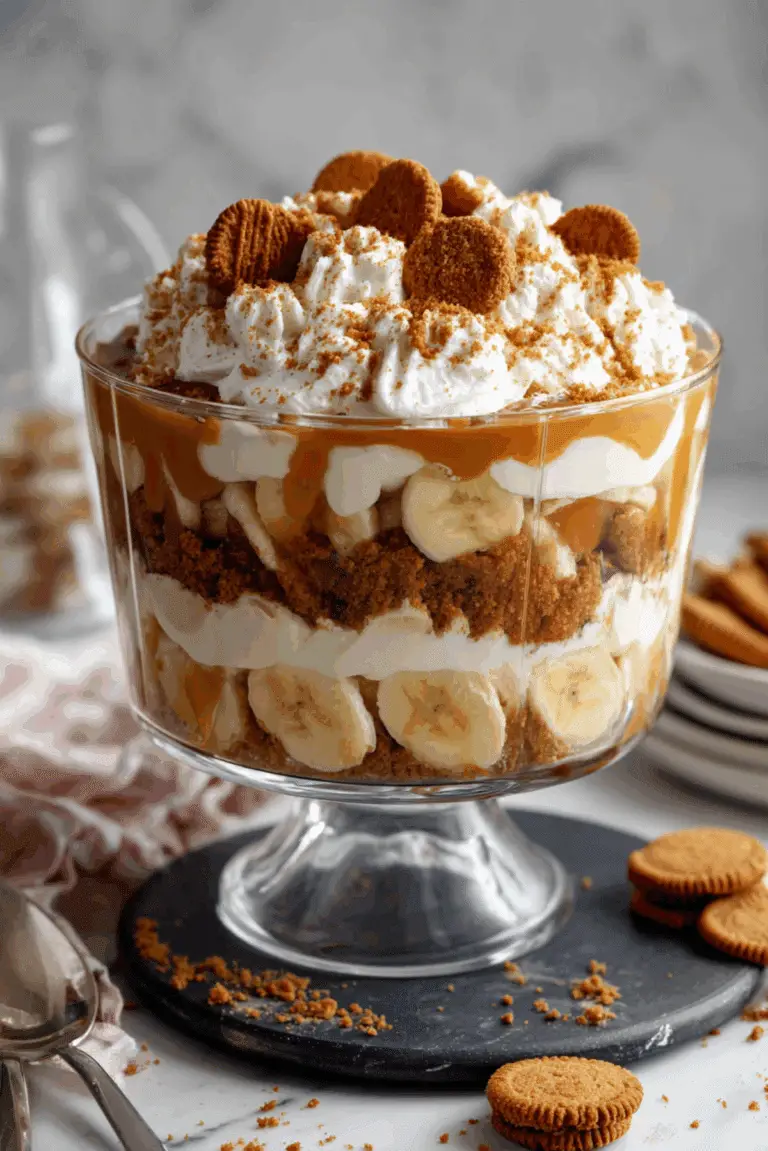 Biscoff Banana Pudding