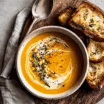 Butternut Squash Soup and Grilled Cheese