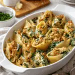 Creamy Spinach Tofu Shells