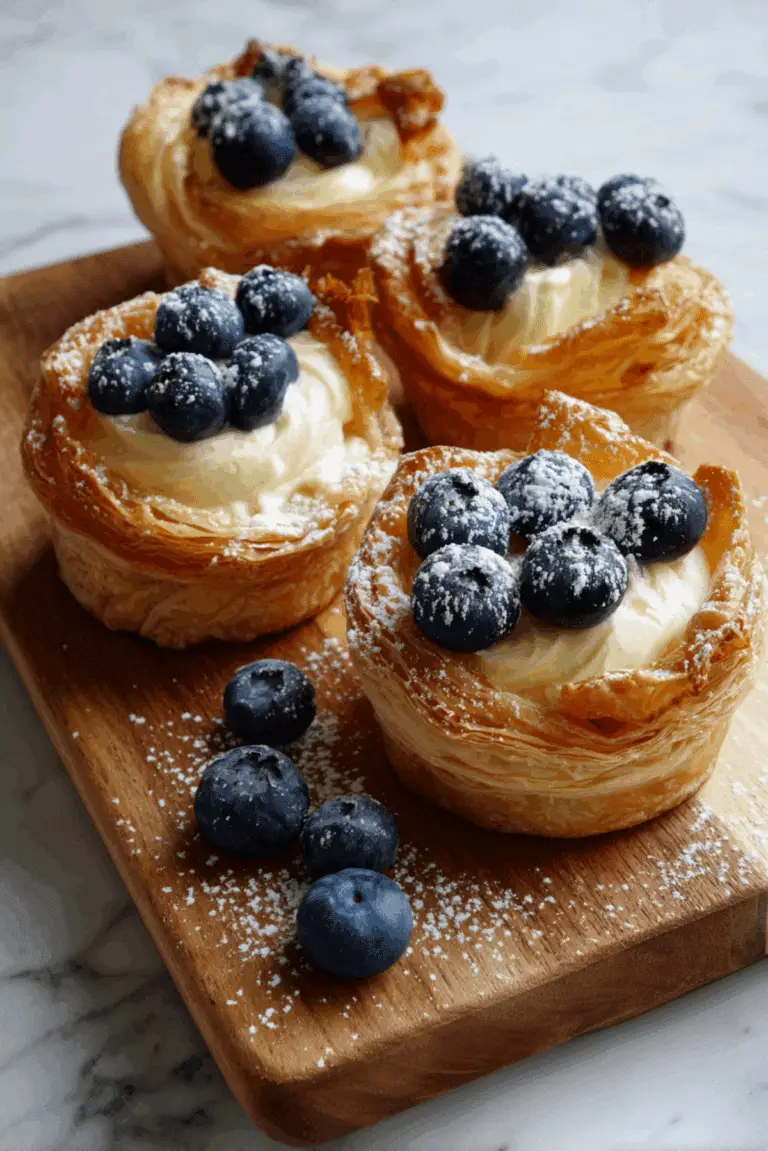 Lemon & Blueberry Cheesecake Tarts