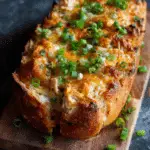 Butter Chicken Cheese Bread