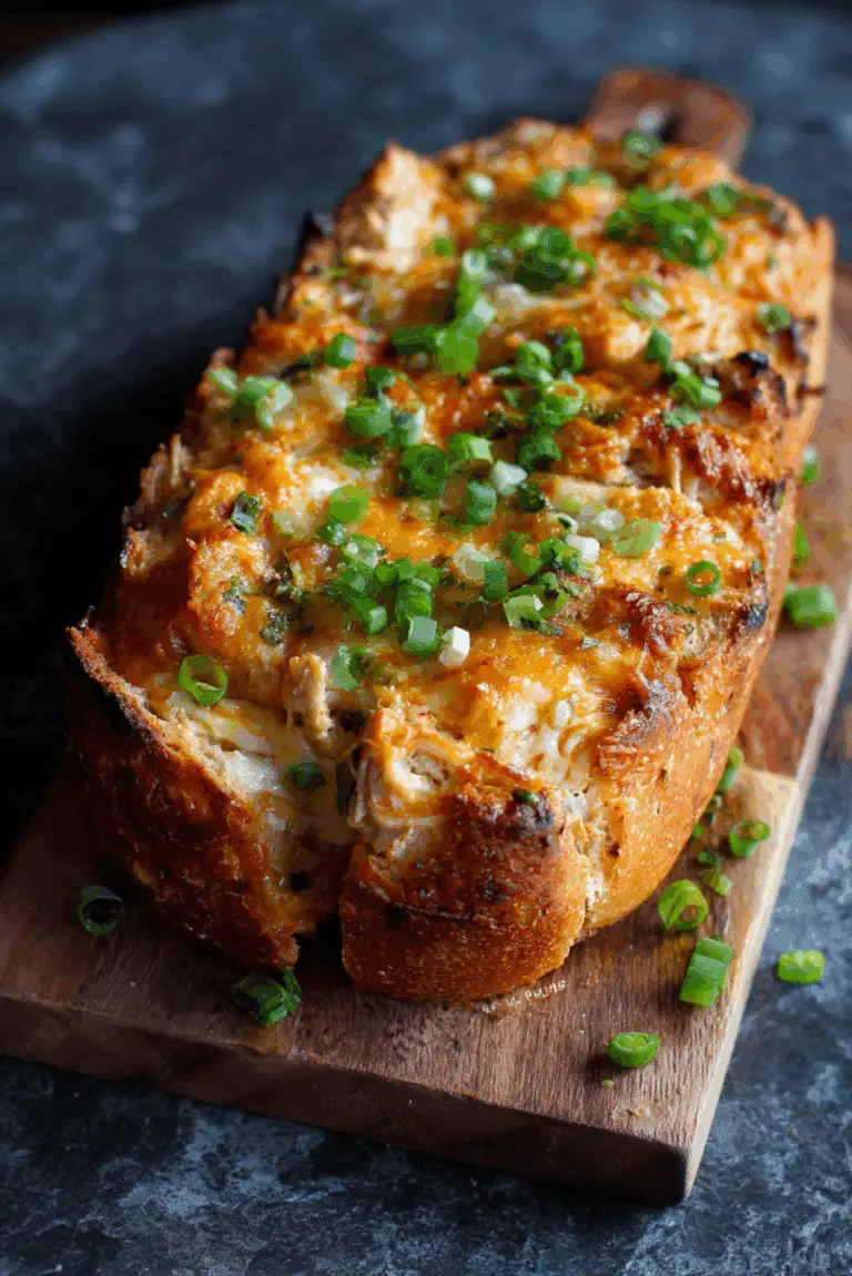 Butter Chicken Cheese Bread