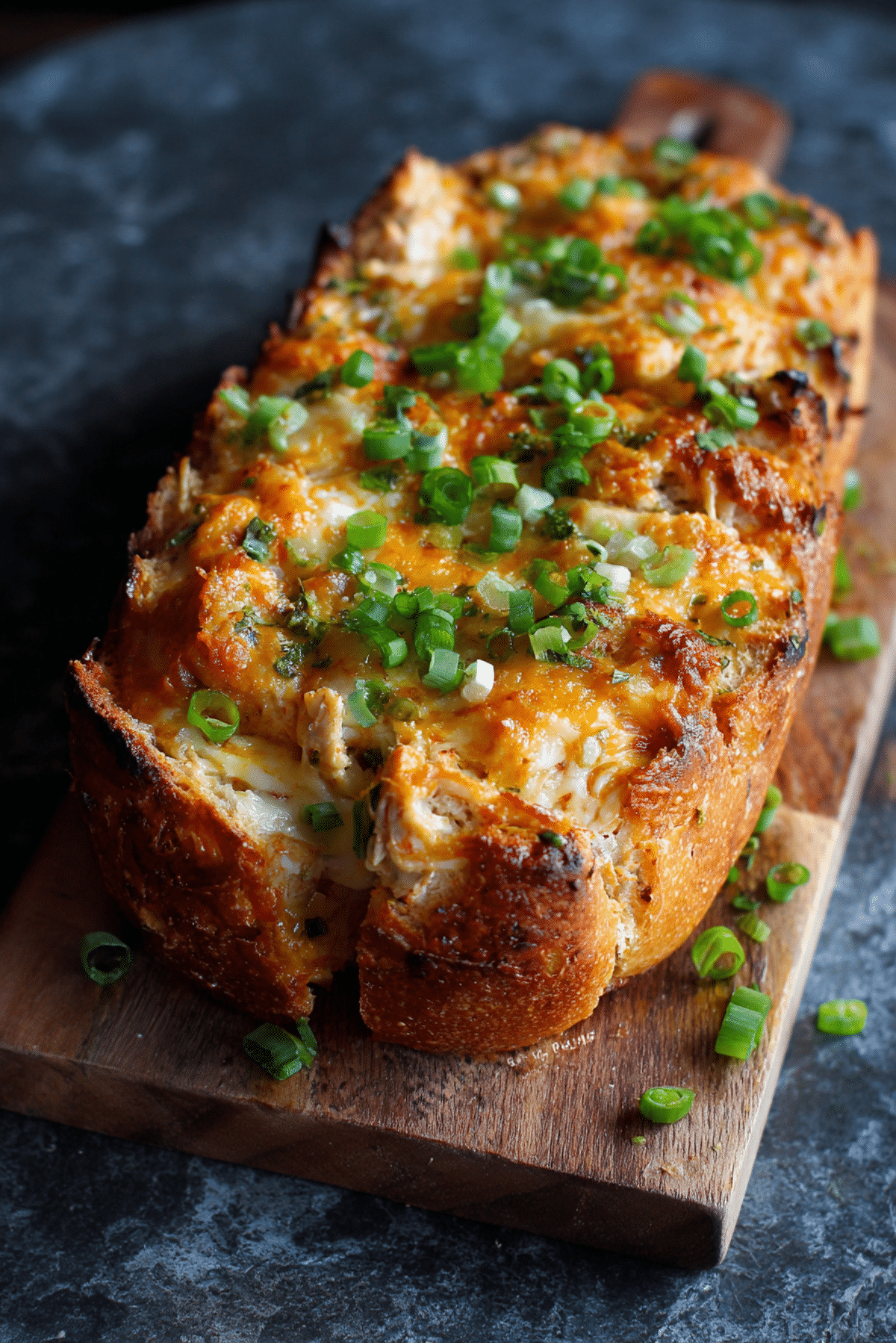 Butter Chicken Cheese Bread