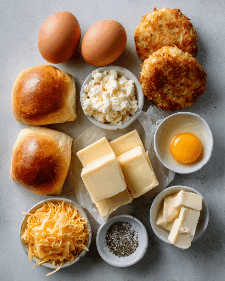 Crispy Hash Browns & Egg Brioche Sandwich - Cookandvibes
