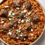 Greek Beef Giouvetsi with Orzo
