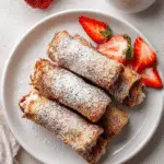 Strawberry and Cinnamon French Toast Roll-Ups