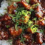 Thai Style Sweet & Sticky Pork