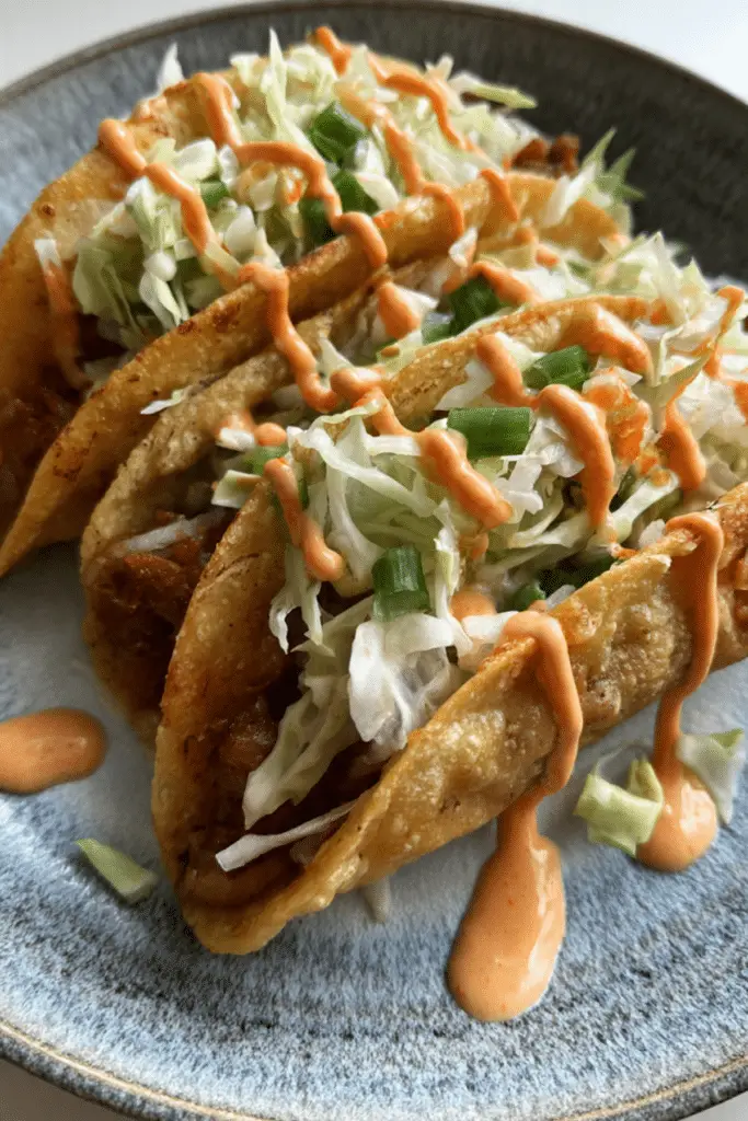 Brandon’s Egg Roll Tacos