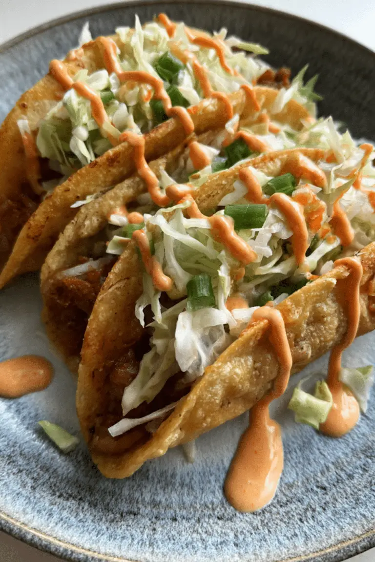 Brandon’s Egg Roll Tacos