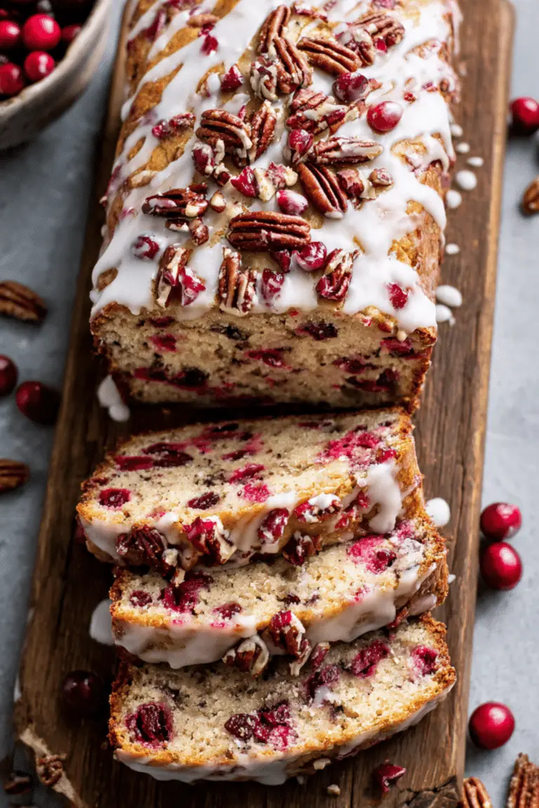 Cranberry Pecan Bread