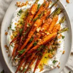 VIRAL SPICE ROASTED CARROTS WITH LEMONY WHIPPED FETA