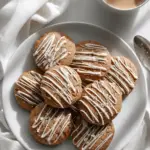Gingerbread Latte Cookies with Brown Butter Icing