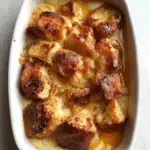 Classic Bread Pudding with Vanilla Custard