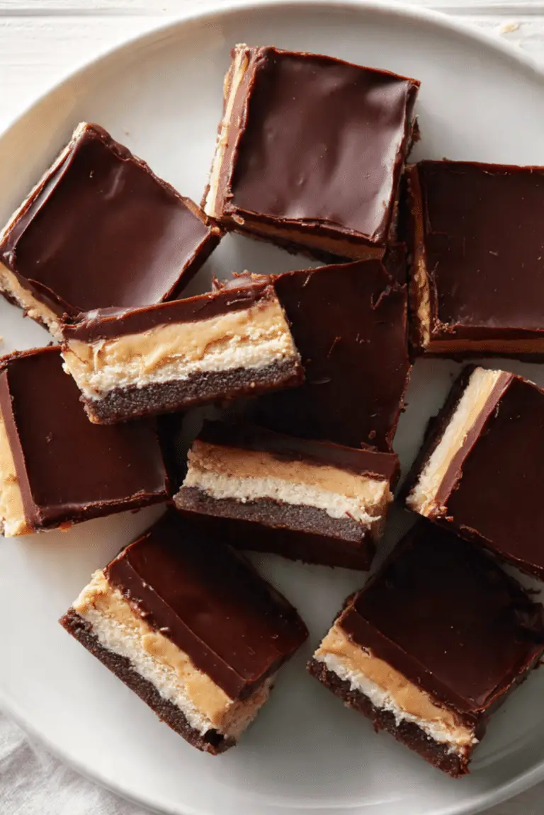 Gluten-Free Chocolate Peanut Butter Cheesecake Bars