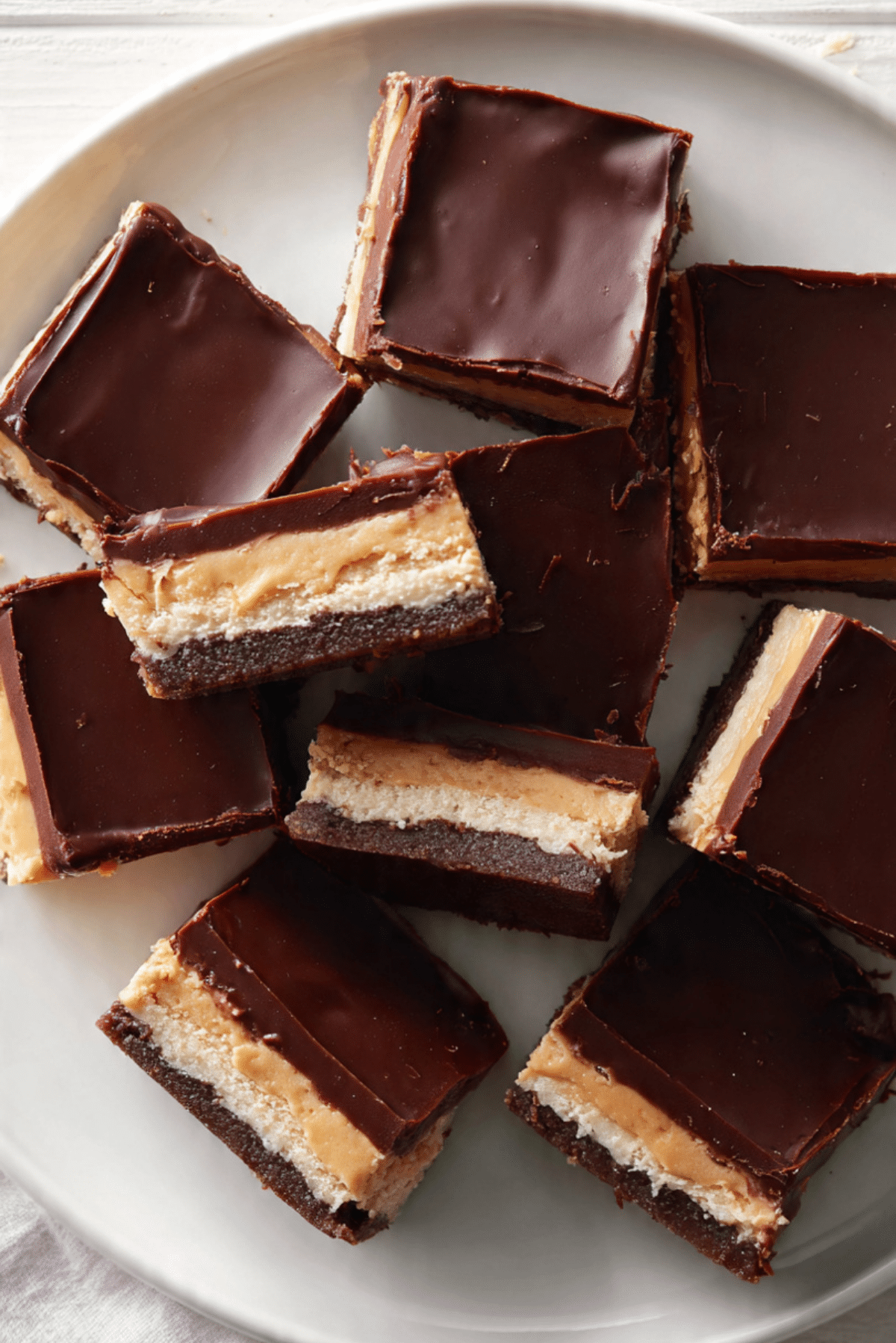 Gluten-Free Chocolate Peanut Butter Cheesecake Bars