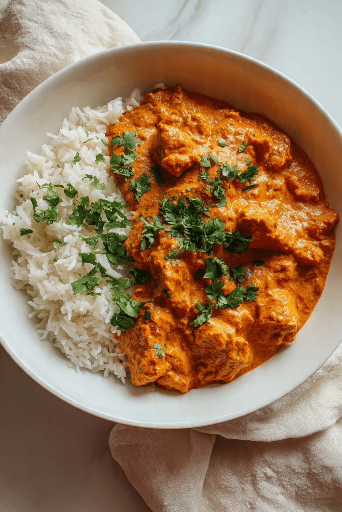 Butter Chicken with Dirty Rice