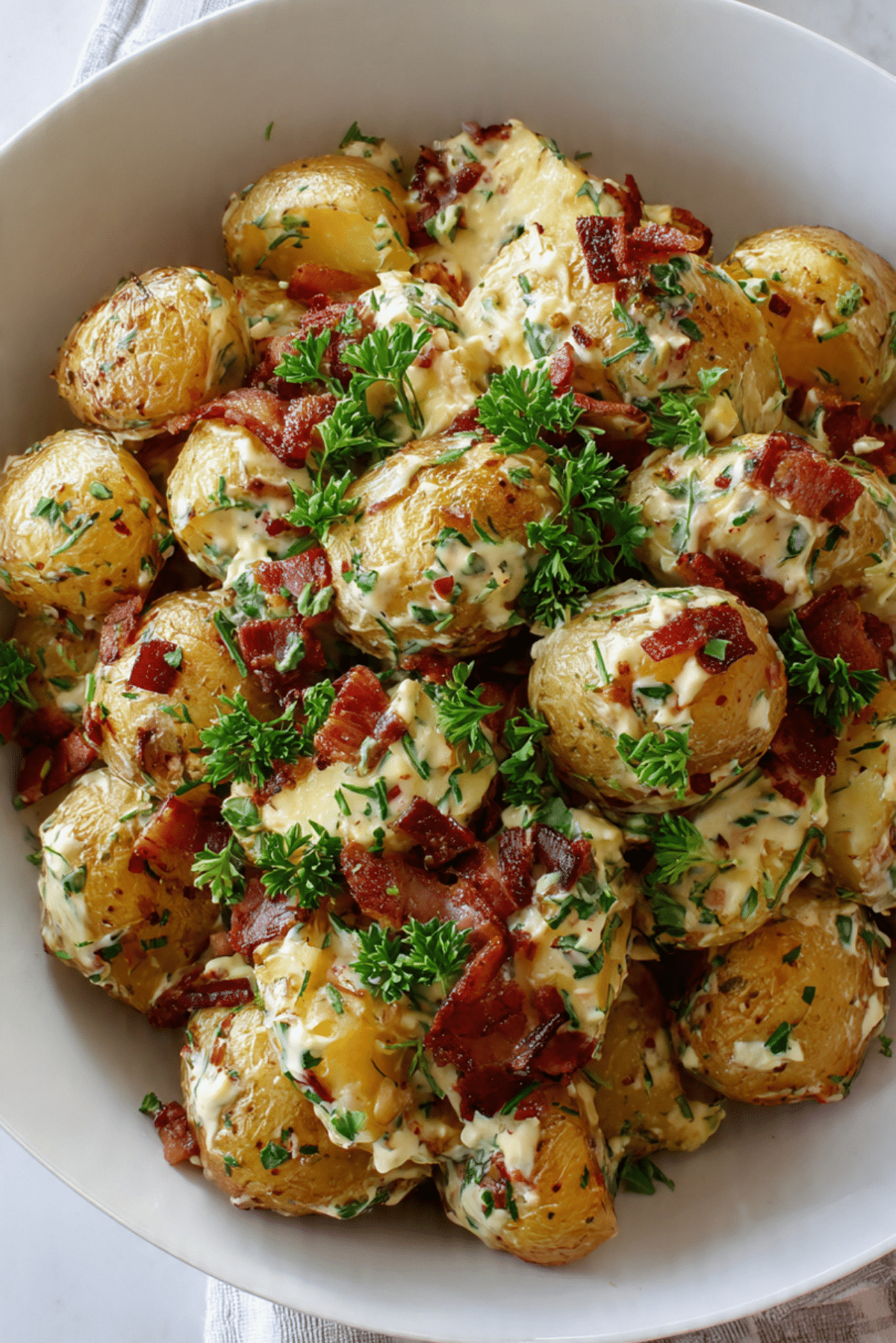 The Ultimate Roasted Potato Salad