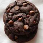 Two Huge Double Chocolate Cookies