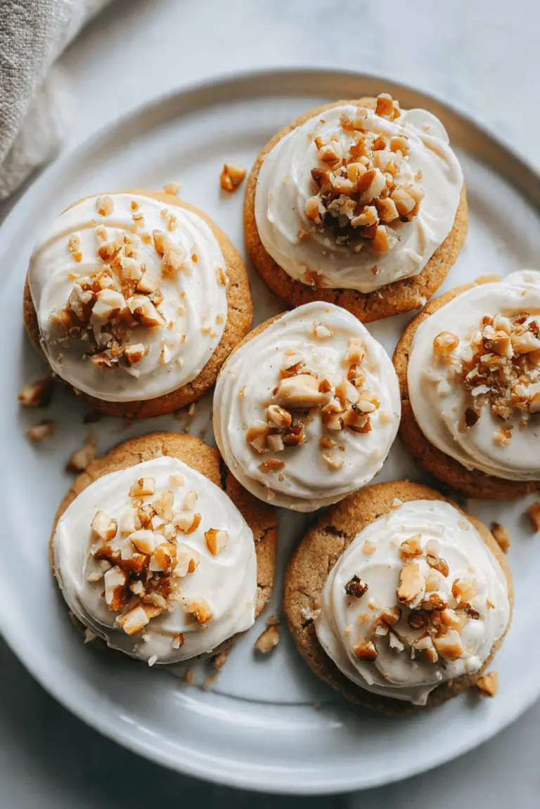 Brown Butter Royal Icing Cookies