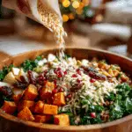 Crispy Parmesan Orzo Salad w/Orange Maple Vinaigrette