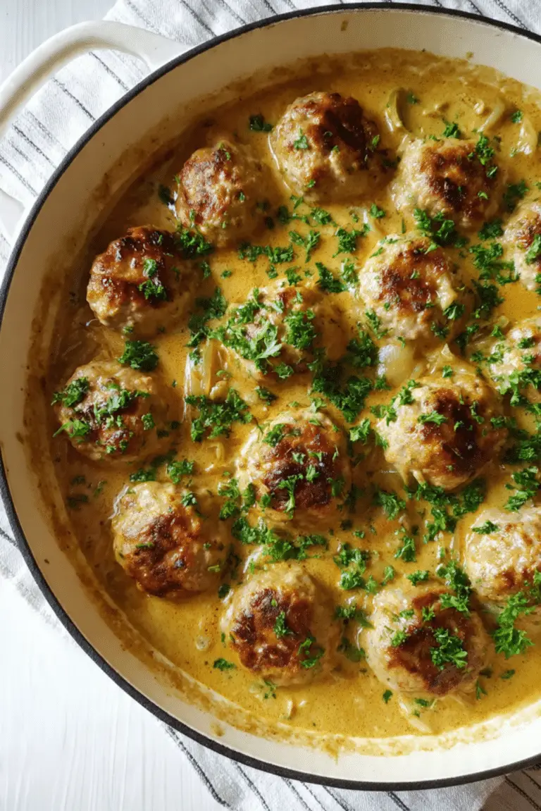 Creamy Marry Me Chicken Meatballs