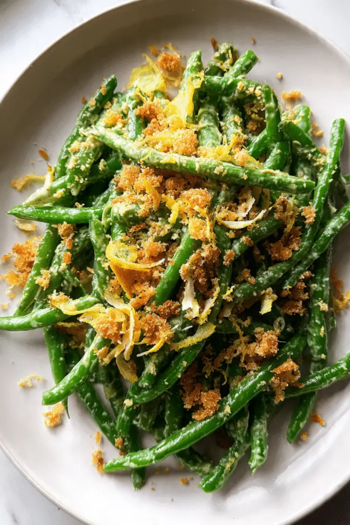 Avocado Caesar Green Beans