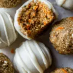 Raw Vegan Carrot Cake Bites