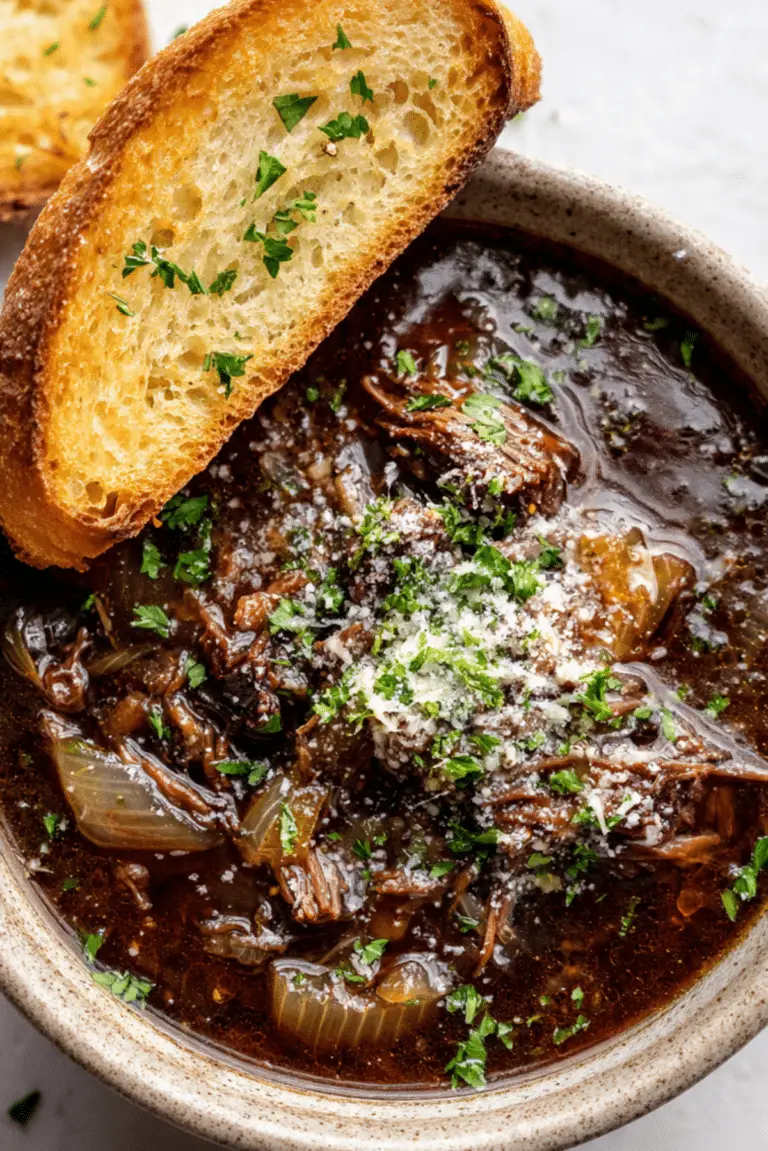 Short Rib Onion Soup