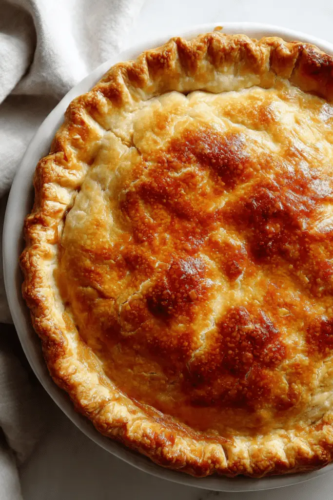 Savory Meat and Cheese Pie