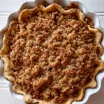 Apple Crumble Pie with Brown Sugar Crumble Topping