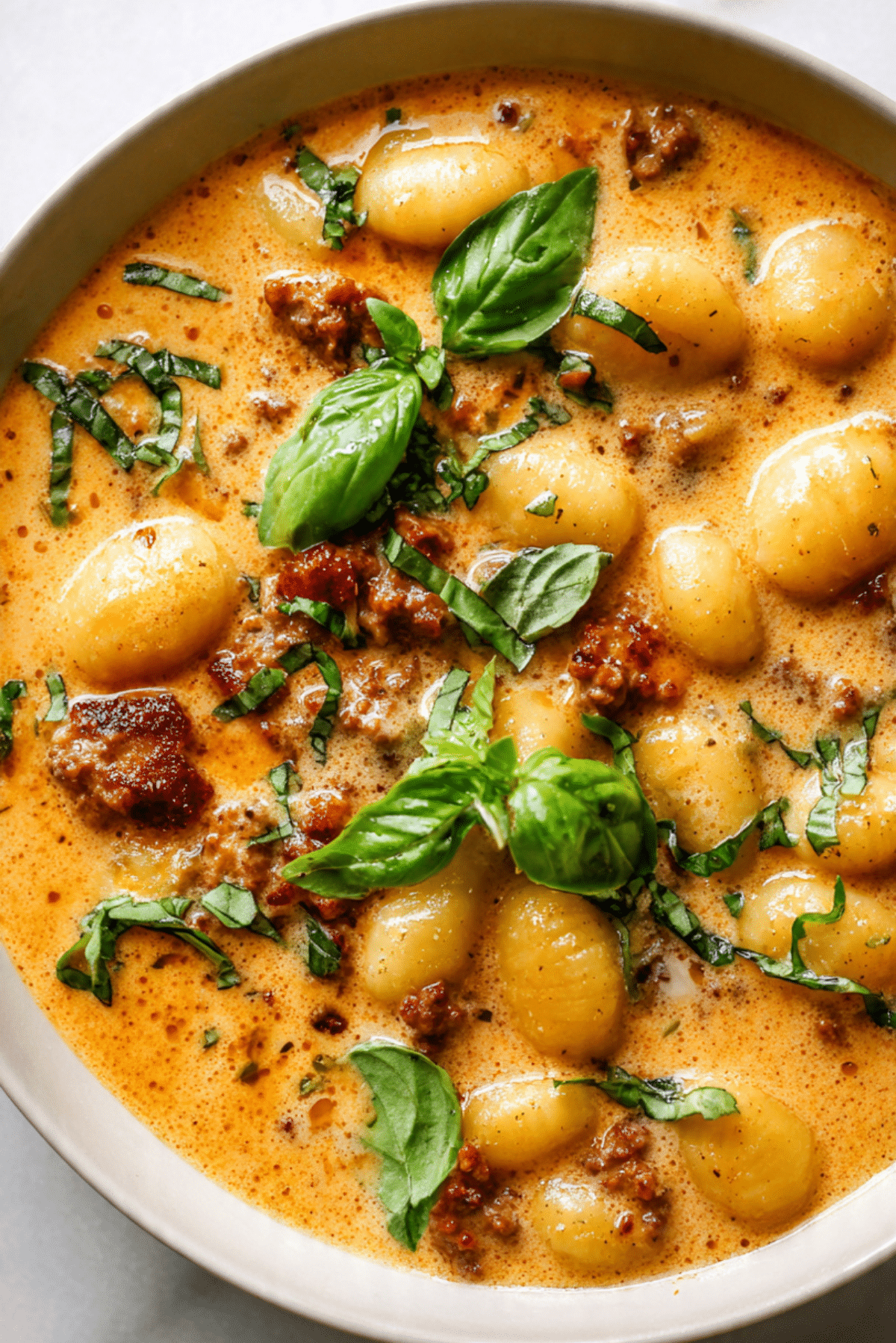 Creamy Chorizo Gnocchi