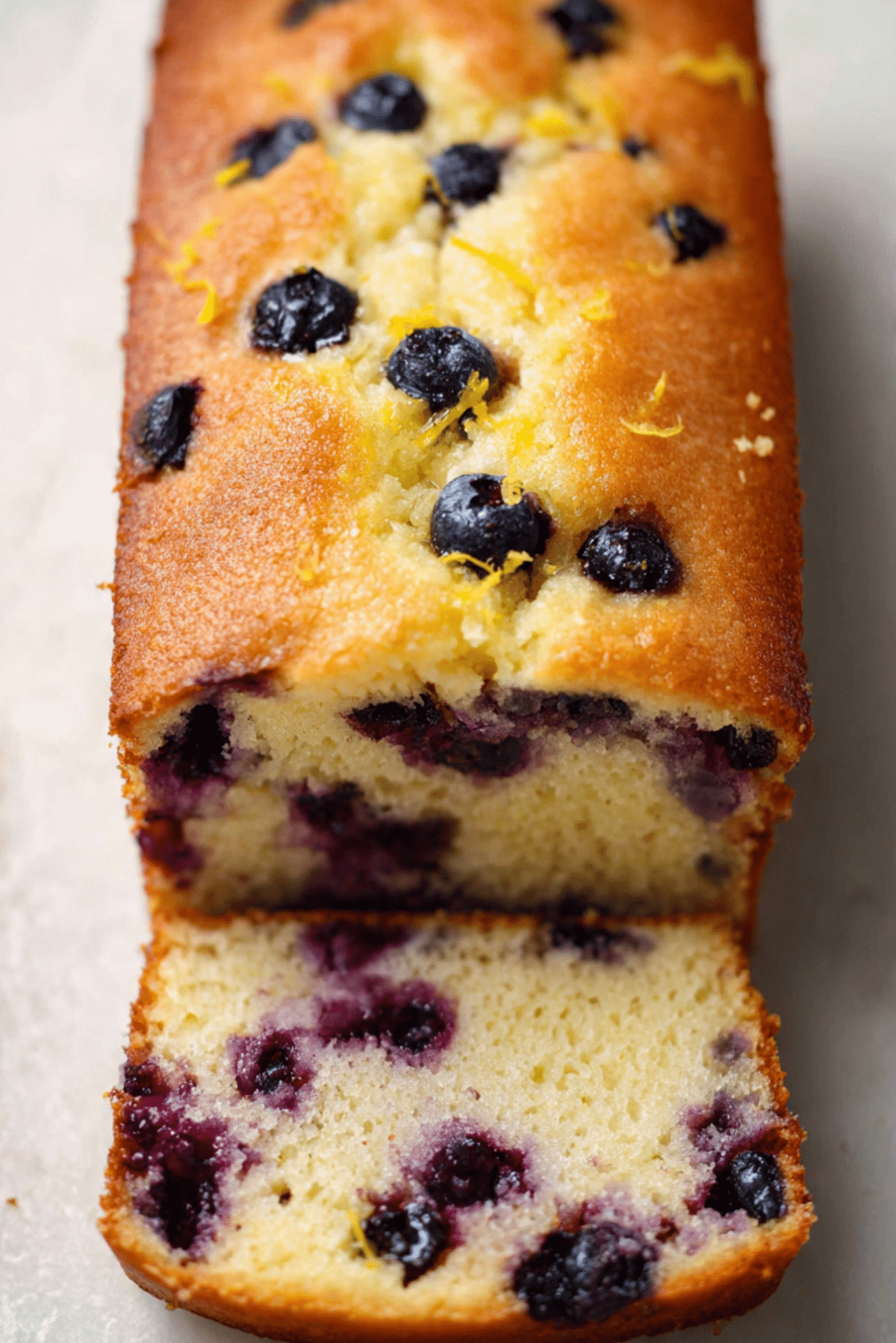 Springy Blueberry Lemon Bread