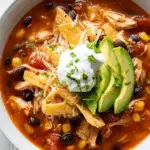 Simple Chicken Tortilla Soup