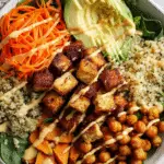 Miso Glazed Sweet Potato Buddha Bowl