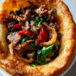 BBQ Pulled Beef Yorkshire Pudding Burrito